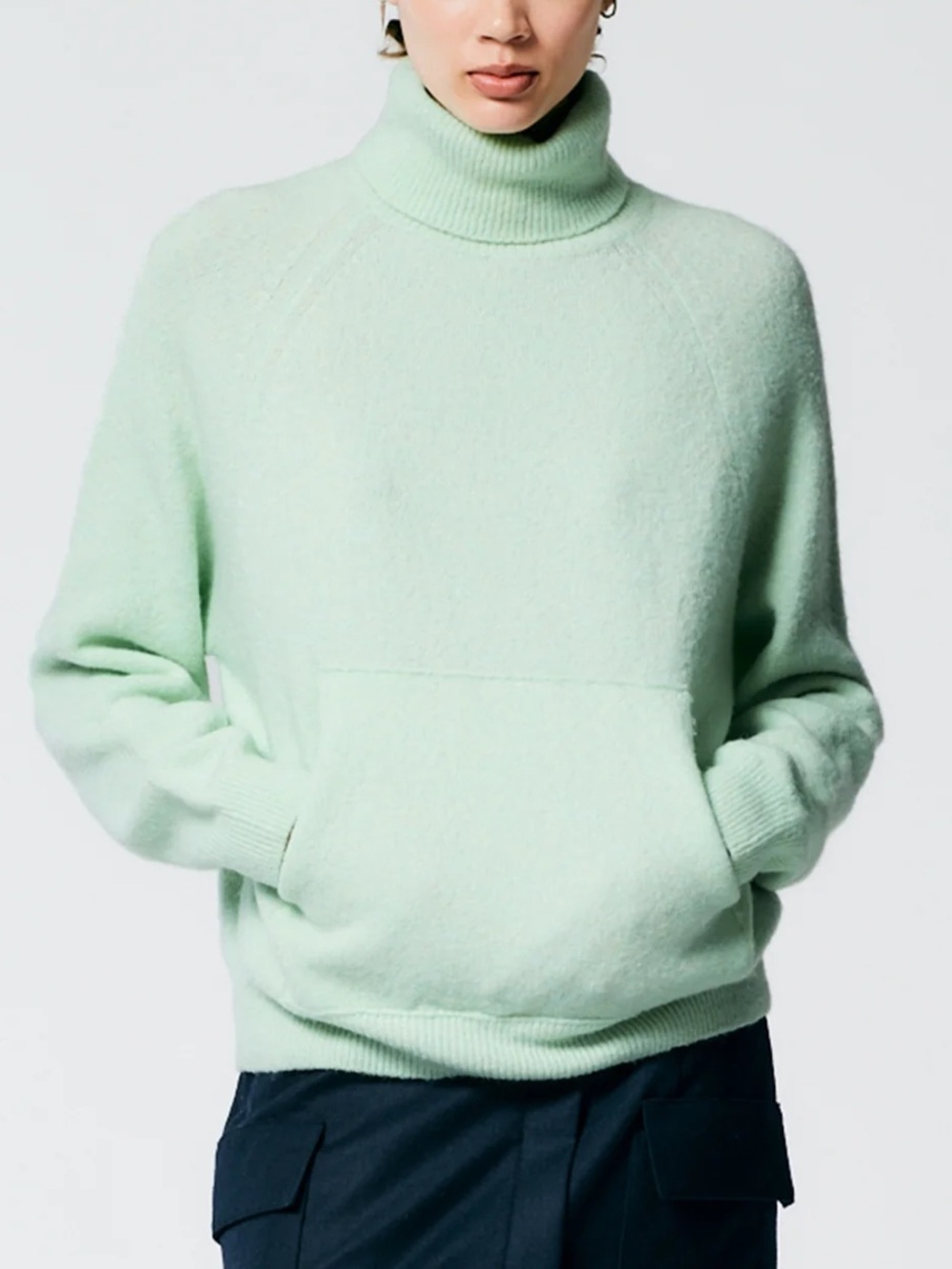 Tibi Douillet Turtleneck Easy Pullover size Medium